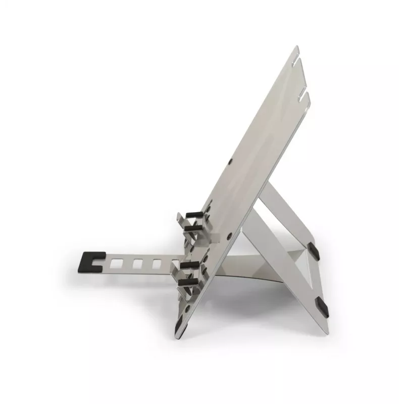 BakkerElkhuizen FlexTop 270, Podstawka pod laptopa, Szary, Aluminium, 25.4 cm (10 cali), 40.6 cm (16 cali), 3 kg