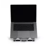 BakkerElkhuizen FlexTop 270, Podstawka pod laptopa, Szary, Aluminium, 25.4 cm (10 cali), 40.6 cm (16 cali), 3 kg
