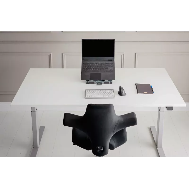 BakkerElkhuizen FlexTop 270, Podstawka pod laptopa, Szary, Aluminium, 25.4 cm (10 cali), 40.6 cm (16 cali), 3 kg