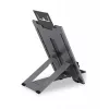 BakkerElkhuizen Ergo-Q Hybrid Pro, Podstawka pod laptopa, Czarny, Ciemnoszary, Aluminium, Guma, Stal, 25,4 cm (10 cali), 40,6 cm (16 cali), 25,4 cm (10 cali)