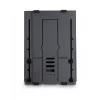 BakkerElkhuizen Ergo-Q Hybrid Pro, Podstawka pod laptopa, Czarny, Ciemnoszary, Aluminium, Guma, Stal, 25,4 cm (10 cali), 40,6 cm (16 cali), 25,4 cm (10 cali)