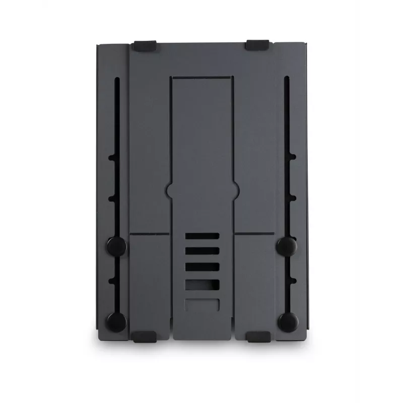 BakkerElkhuizen Ergo-Q Hybrid Pro, Podstawka pod laptopa, Czarny, Ciemnoszary, Aluminium, Guma, Stal, 25,4 cm (10 cali), 40,6 cm (16 cali), 25,4 cm (10 cali)