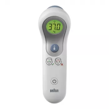 Braun BNT300WE termometr cyfrowy do zdalnego pomiaru Biały Czoło Przyciski