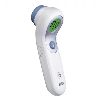 Braun BNT300WE termometr cyfrowy do zdalnego pomiaru Biały Czoło Przyciski