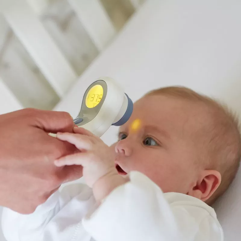 Braun BNT300WE termometr cyfrowy do zdalnego pomiaru Biały Czoło Przyciski