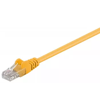 Kabel sieciowy Microconnect B-UTP5005Y żółty 0,5 m Cat5e U/UTP (UTP)