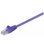 Kabel sieciowy Microconnect B-UTP510P fioletowy 10 m Cat5e U/UTP (UTP)