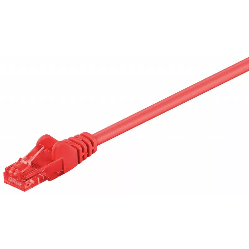 Kabel sieciowy Microconnect B-UTP60025R czerwony 0,25 m Cat6 U/UTP (UTP)