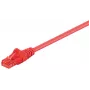 Kabel sieciowy Microconnect B-UTP60025R czerwony 0,25 m Cat6 U/UTP (UTP)