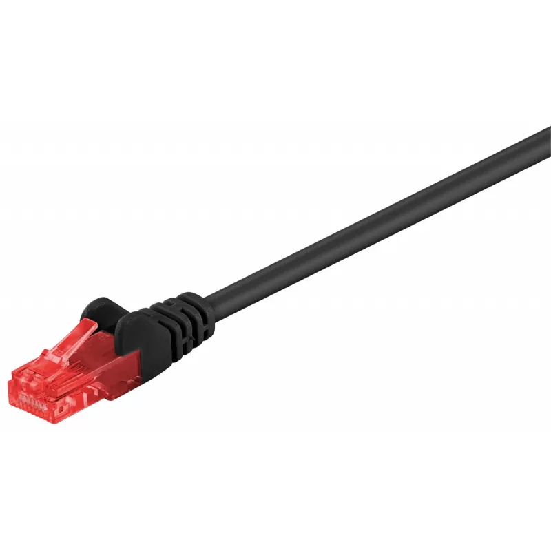 Microconnect B-UTP602S kabel sieciowy Czarny 2 m Cat6 U/UTP (UTP)