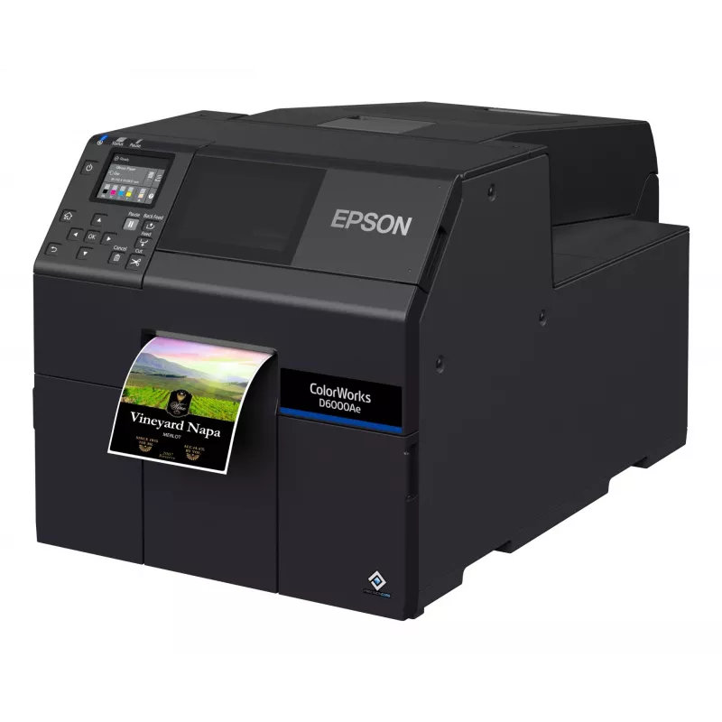 Epson ColorWorks D6000Ae drukarka etykiet Termotransferowa Kolorowa 1200 x 1200 DPI 119 mm/s Przewodowa Ethernet LAN