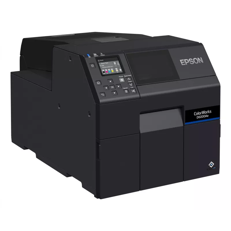 Epson ColorWorks D6000Ae drukarka etykiet Termotransferowa Kolorowa 1200 x 1200 DPI 119 mm/s Przewodowa Ethernet LAN