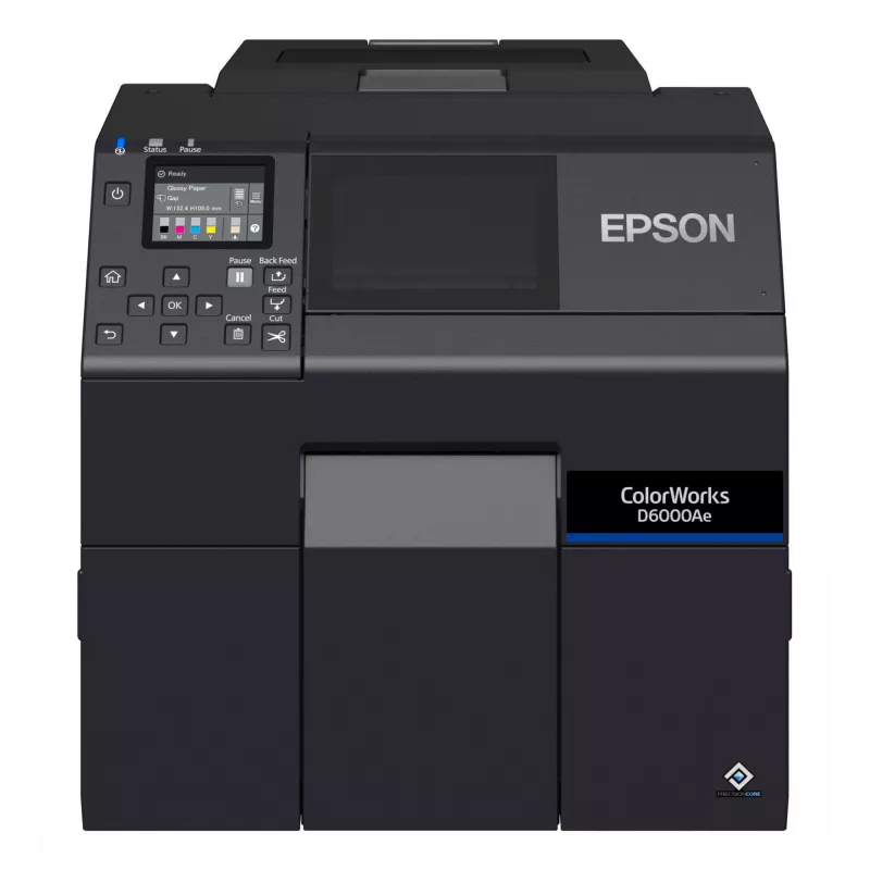 Epson ColorWorks D6000Ae drukarka etykiet Termotransferowa Kolorowa 1200 x 1200 DPI 119 mm/s Przewodowa Ethernet LAN