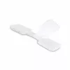 StarTech.com 3.5in (9cm) Etykiety na kable, 100 szt., Białe, Zapięcia na rzep typu haczyk do haczyka, Odporne na zapisywanie etykiety do zarządzania kablami, Identyfikatory kabli