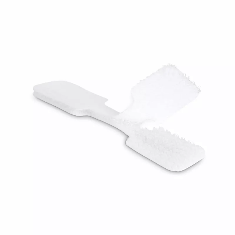 StarTech.com 3.5in (9cm) Etykiety na kable, 100 szt., Białe, Zapięcia na rzep typu haczyk do haczyka, Odporne na zapisywanie etykiety do zarządzania kablami, Identyfikatory kabli