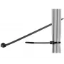 Microconnect CABLETIE3 opaska kablowa Drabinkowa opaska kablowa Czarny 100 szt.