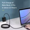 Baseus Cafule kabel USB USB 2.0 2 m USB C Czarny
