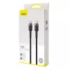 Baseus Cafule kabel USB USB 2.0 2 m USB C Czarny