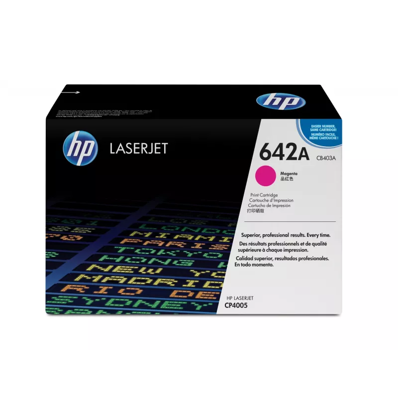 Toner HP 642A (CB403A) Magenta — Oryginalny LaserJet, 7500 stron, 1 szt.
