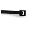 StarTech.com 100-Pack 6 inch(15cm) kabel Ties - 1/8 inch(3.6mm) wide, 1-3/8 inch(39mm) Bundle Diameter, 40lb(18kg) Tensile Strength, Nylon Self Locking Zip Ties with Curved Tip, UL Listed, Czarny - TAA