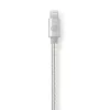 Kabel Nedis CCTB39940AL10 Lightning 1 m aluminiowy ze złączem 3,5 mm