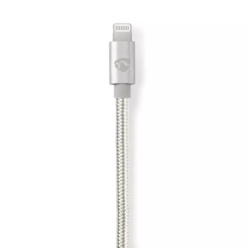 Kabel Nedis CCTB39940AL10 Lightning 1 m aluminiowy ze złączem 3,5 mm