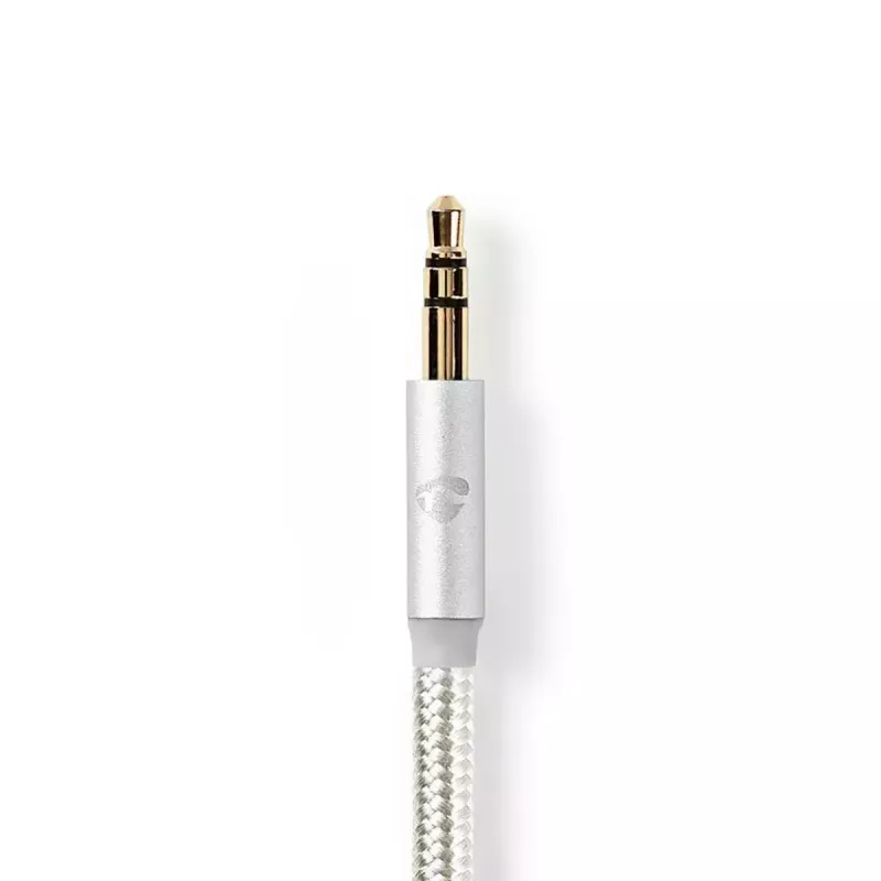 Kabel Nedis CCTB39940AL10 Lightning 1 m aluminiowy ze złączem 3,5 mm