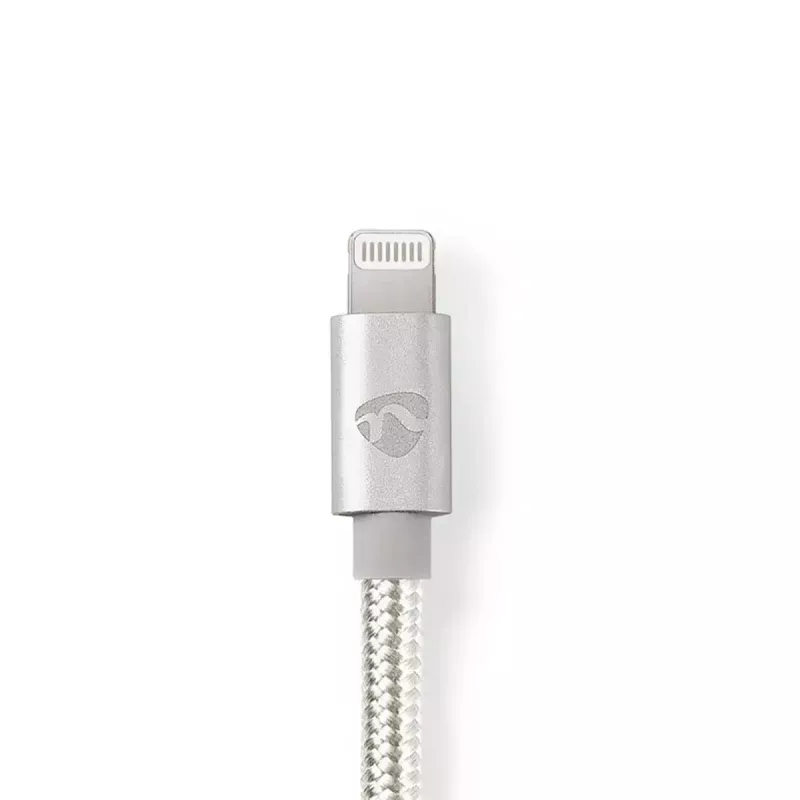 Kabel Nedis CCTB39940AL10 Lightning 1 m aluminiowy ze złączem 3,5 mm