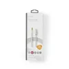 Kabel Nedis CCTB39940AL10 Lightning 1 m aluminiowy ze złączem 3,5 mm