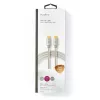 Kabel USB Nedis CCTB60800AL20 USB 2.0 2 m USB C Srebrny