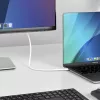 StarTech.com 6ft (2m) USB-C to DisplayPort 1.2 kabel, Bidirectional, 4K 60Hz, biały Video Adapter Cord for Apple MacBook Pro / Air M1 M2 M3 M4, Mac Mini / Studio, Thunderbolt Kompatybilny