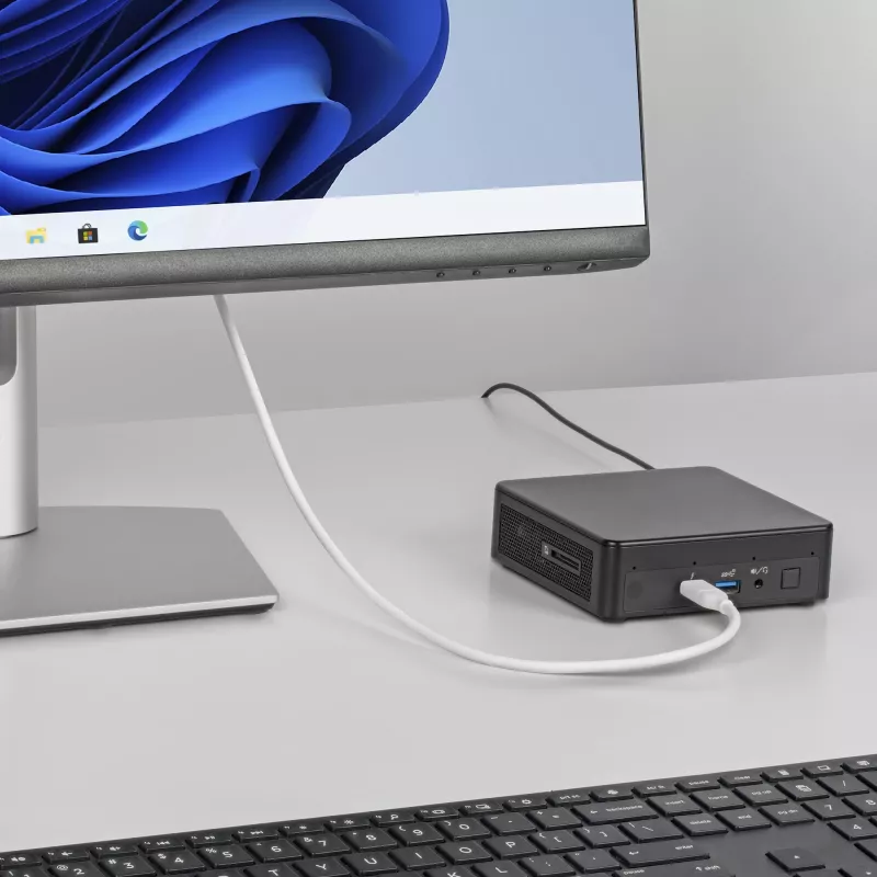 StarTech.com 6ft (2m) USB-C to DisplayPort 1.2 kabel, Bidirectional, 4K 60Hz, biały Video Adapter Cord for Apple MacBook Pro / Air M1 M2 M3 M4, Mac Mini / Studio, Thunderbolt Kompatybilny