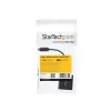 StarTech.com Adapter USB-C na DVI - Czarny - 1920x1200 - Konwerter wideo USB typu C dla twojego wyświetlacza/monitora/projektora DVI-D - Ulepszona wersja to CDP2DVIEC