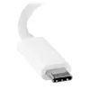 StarTech.com Adapter USB-C na DVI - Biały, 3.2 Gen 2 (3.1 Gen 2), USB Type-C, wyjście DVI, 1920 x 1200 pikseli