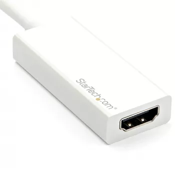 StarTech.com Adapter USB-C na HDMI - Biały - 4K 60 Hz, USB Type-C, wyjście HDMI, 3840 x 2160 pikseli
