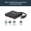 StarTech.com USB-C Multiport Adapter z HDMI - Port USB 3.0 - 60W PD - Czarny