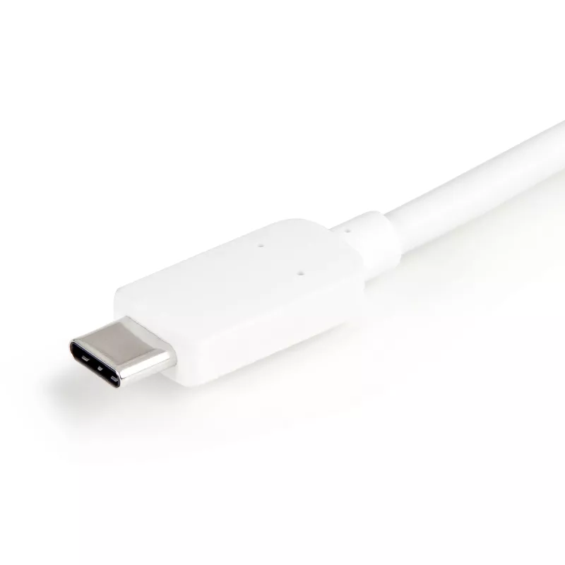 StarTech.com Wieloportowy adapter USB-C z HDMI - port USB 3.0 - 60 W PD - biały