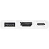 StarTech.com Wieloportowy adapter USB-C z HDMI - port USB 3.0 - 60 W PD - biały