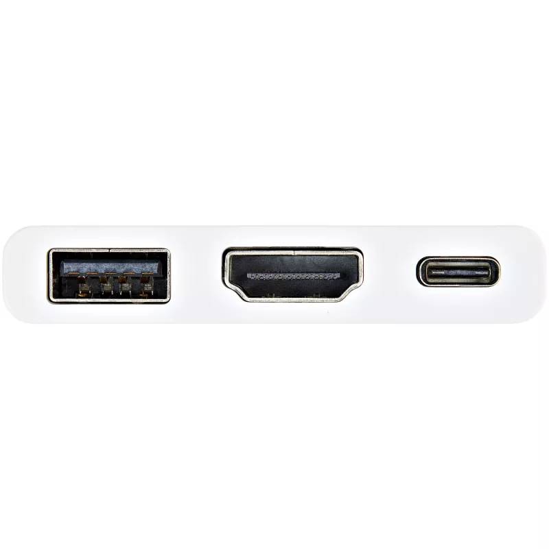 StarTech.com Wieloportowy adapter USB-C z HDMI - port USB 3.0 - 60 W PD - biały