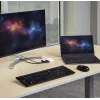 StarTech.com Wieloportowy adapter USB-C z HDMI - port USB 3.0 - 60 W PD - biały