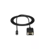 StarTech.com 6 ft/2 m Kabel USB-C do VGA - 1920x1200/1080p Aktywny adapter kablowya wideo USB-C do VGA - Kompatybilny z Thunderbolt 3 - Laptop do monitora/projektora VGA - DP Alt Mode HBR2