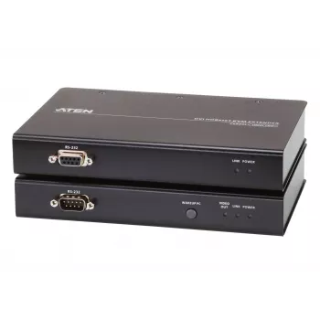 ATEN USB 2.0 DVI Single Link na 1 kablu CAT (100 m) – przedłużacz KVM z pełną obsługą USB 2.0 (do 480 Mb/s) / HDBaseT 2.0