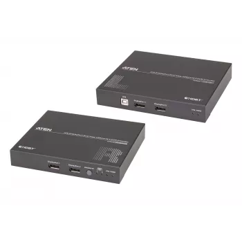 ATEN USB DisplayPort Dual View HDBaseT™ 2.0 KVM Extender (4K@100m dla pojedynczego widoku)