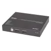 ATEN USB DisplayPort Dual View HDBaseT™ 2.0 KVM Extender (4K@100m dla pojedynczego widoku)