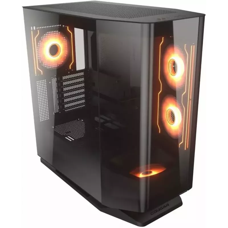 Obudowa komputerowa COUGAR FV270 RGB, mid tower, czarna