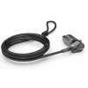 Zamek szyfrowy Compulocks CL37 T-bar Kabel zabezpieczający Czarny
