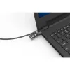 Zamek szyfrowy Compulocks CL37 T-bar Kabel zabezpieczający Czarny
