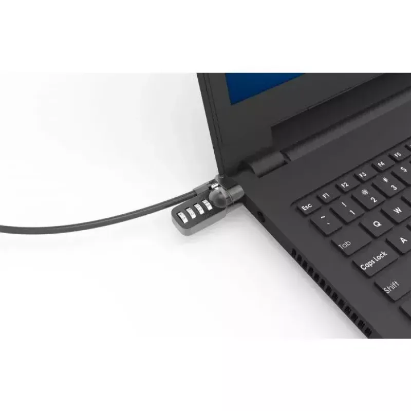 Zamek szyfrowy Compulocks CL37 T-bar Kabel zabezpieczający Czarny