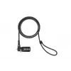 Zamek szyfrowy Compulocks CL37 T-bar Kabel zabezpieczający Czarny