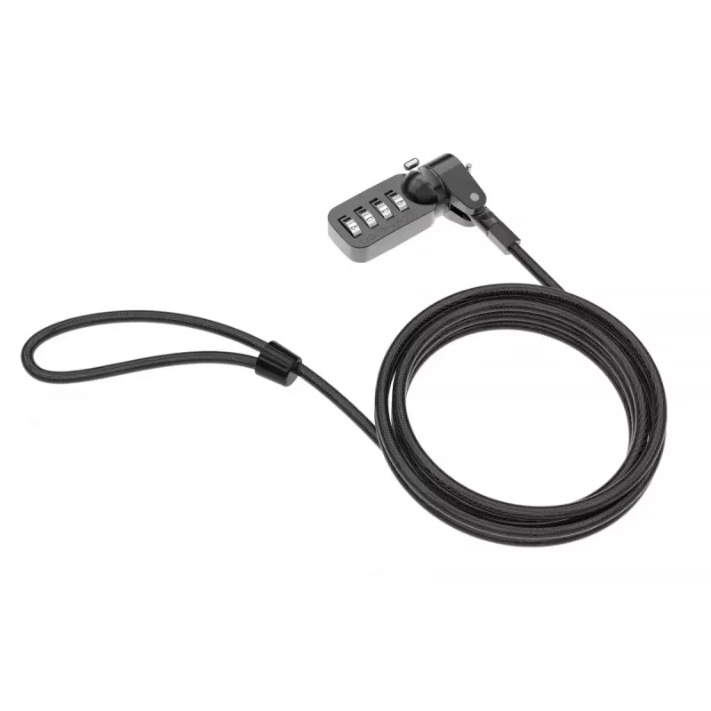 Zamek szyfrowy Compulocks CL37 T-bar Kabel zabezpieczający Czarny